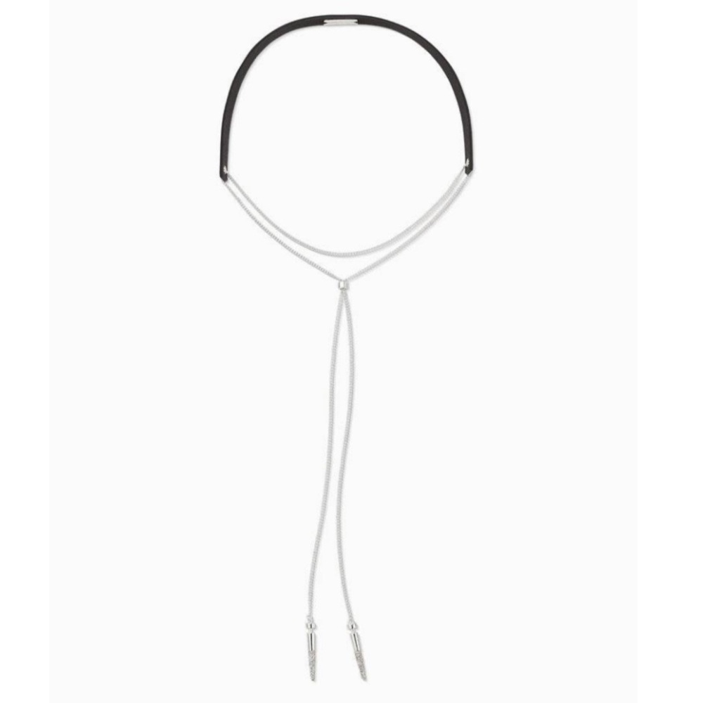 Stella & Dot Del Mar Pave Lariat Necklace